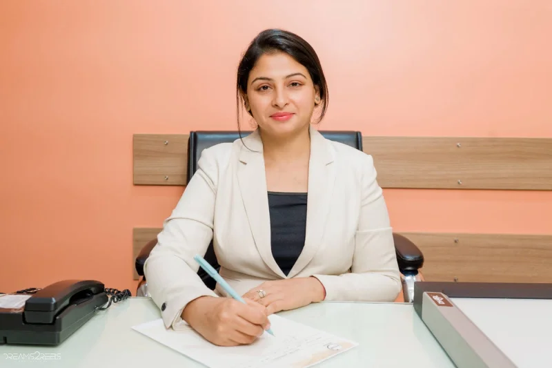 Dietician Geetanjali at her Mumbai Clinic